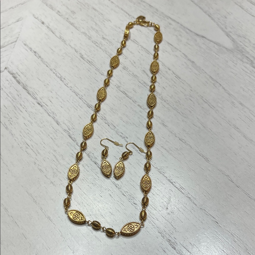 Elegant Gold Jewelry Set by Ralph Lauren